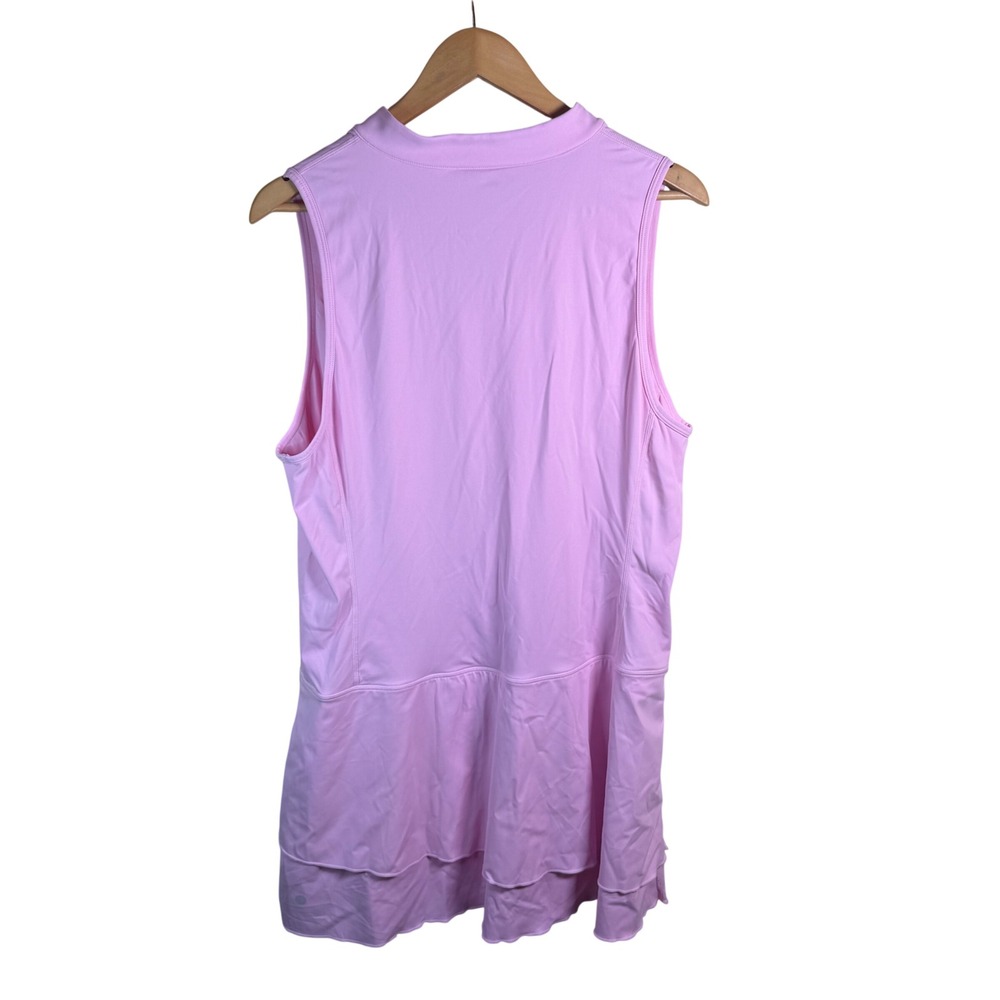 NWT Halara SoftlyZero Athletic Dress/Shorts Women XL Pink Ruffle Tennis Golf Set - Picture 8 of 11